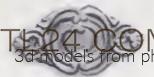 Розетки (ROSETTE_1299 -  | 3D model 3DSMAX / OBJ / STL) 3D модель для ЧПУ станка